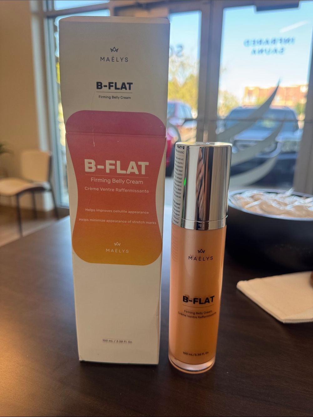 B-FLAT Firming Belly Cream -